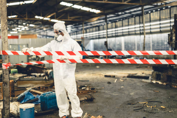 Professional Biohazard technician working in Decatur, NE